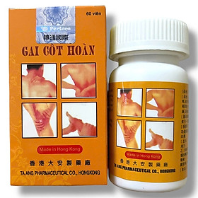 Mua Viên uống Gai cốt hoàn - Hộp 60 viên - Xuất xứ Hồng Kong - Mã số 1430