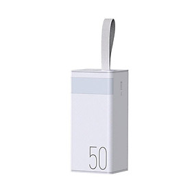 Mua Pin dự phòng sạc nhanh Remax RPP-321 dung lượng 50000mAh đèn pin chiếu sáng - hỗ trợ QC 22.5 và PD 20W (2 màu tuỳ chọn)