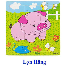 Tranh Xếp Hình Gỗ Nhiều Chủ Đề Kích Thích Thông Minh Sáng Tạo Cho Bé GH11