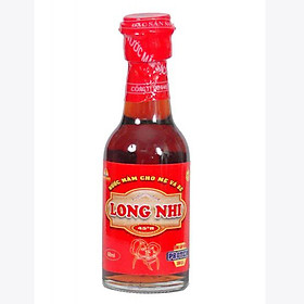 Combo 3 chai Nước mắm sạch cá cơm nguyên chất Long Nhi 45 độ đạm 60ml/chai