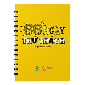 Sổ tay thực hành 66 ngày thử thách - HappyLive