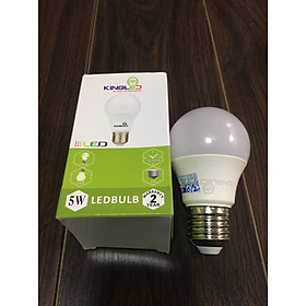 Đèn led bulb 3w-Kingled, DOB-LB-3-A3. Đui xoáy E27. Ánh sáng: Trắng/vàng