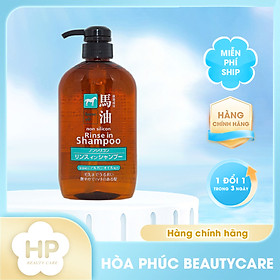 Dầu Gội - Xả 2 Trong 1 Phục Hồi Tóc Hư Tổn Chiết Xuất Từ Dầu Ngựa Deve Horse Oil Rinse In Shampoo (600mL)