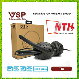 Tai Nghe VSP T18 (Chuyên học và làm việc online)- Hàng chính hãng