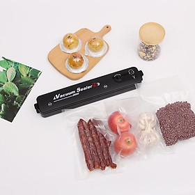 Mua Set 10 Túi Zip Đựng Thực Phẩm Đi Kèm Máy Hút Chân Không Mặt Nhám Size Lớn 24x18 cm