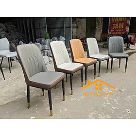 Mua Ghế Hera Nhập Khẩu Bọc Da Microfiber Cao Cấp - Khung và chân ghế bằng Thép Carbon sơn tĩnh điện chống rỉ sét KY-GH03