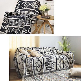 Thảm Vintage Thổ Cẩm Nhập Khẩu Cao Cấp Phủ Sofa Trang Trí Phòng Khách 180x230cm BH23