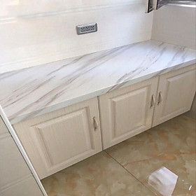 Giấy dán tường 5Mx60CM Giấy dán bếp vân đá MARBLE Giấy dán tường bếp chịu nhiệt chống dầu mỡ chống nước TRÁNG-NHÔM