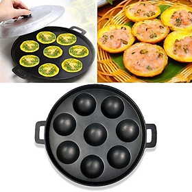 Mua khuôn đổ bánh khọt 8 lỗ siêu chống dính.
