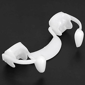 Vampire Fangs, Halloween Retractable Silicone Horrifying Fake Teeth Realistic Reusable Scary Costume Decoration False Tooth for Party, Cosplay