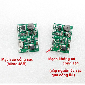 Mua Mạch sạc pin 18650 TC4056 1S tích hợp Mạch tăng áp 2A từ 3.5V lên 25V