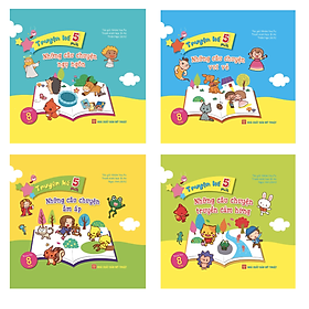 Combo 4 Cuốn Truyện Kể 5 Phút – Món quà tuyệt vời cho tuổi thơ