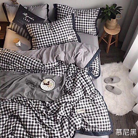 Trọn bộ chăn ga gối cotton nhật 4 món mẫu mới 2019
