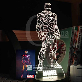 Mua Đèn Ngủ Siêu Anh Hùng Marvel IronMan SMRV0301 16 màu tủy chỉnh  quà tặng độc đáo  quà tặng sinh nhật