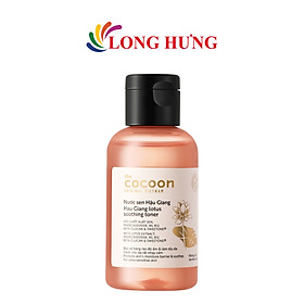 Nước sen Hậu Giang Cocoon Lotus Soothing Toner làm dịu cho da nhạy cảm (50ml/140ml/310ml) - Hàng chính hãng