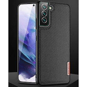 Ốp lưng dành cho Samsung Galaxy S22 Dux Ducis Fino dệt sợi Nylon siêu bền - Hàng nhập khẩu