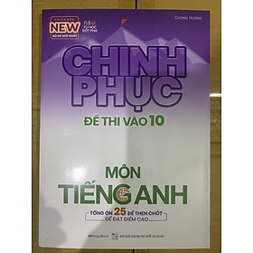 Hình ảnh Chinh phục đề thi vào 10 môn tiếng Anh