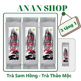 3 Trà Sam Hồng 500G - Tặng 1 Túi 200g - Trà thảo Mộc Sâm Hồng giúp thanh nhiệt , giải độc , điều hòa huyết áp