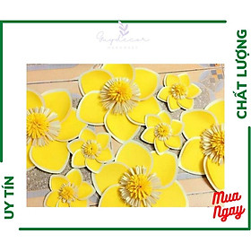 Mua Set 6 Hoa Mai Trang Trí Tết - Hoa Giả  (từ size 10cm - size 30cm)
