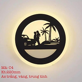 Đèn treo tường trang trí phòng khách