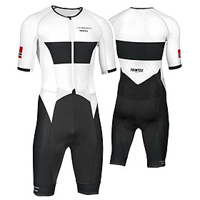 Trimtex trisuit True Grit nam Cadex Triathlon Jumpsuit Skinsuit Summer Skinsuit Bơi Cycling Run Color: 8 Size: XS