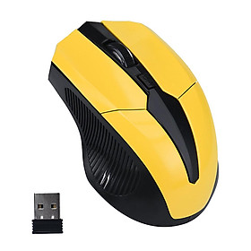 Wireless Optical Mouse, 2.4G Noiseless Mouse with USB Receiver - Portable Computer Mice for PC, Tablet, Laptop