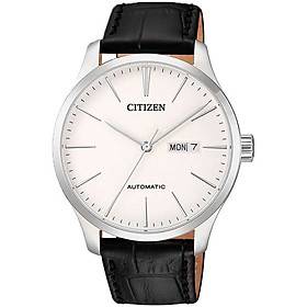 Đồng Hồ Nam Citizen Dây Da NH8350-08B - Mặt Trắng 