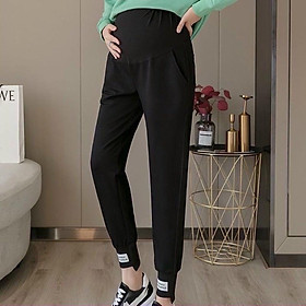 Quần bầu có chun chỉnh chất NHUNG TĂM dáng bo chân dày dặn siêu ấm kiểu dáng trẻ trung năng động QB1282