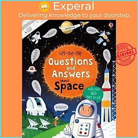 Sách - Lift-The-Flap Questions and Answers About Space by Katie Daynes (UK edition, paperback)