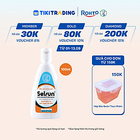 Dầu gội Selsun chống gàu, sạch gàu & hết ngứa da đầu Selsun Anti-Dandruff Shampoo 100ml