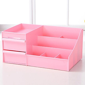Kệ Nhựa Đựng Mỹ Phẩm Đa Năng Nhiều Ngăn Mẫu Mới ( Tặng cột tóc quả bơ )