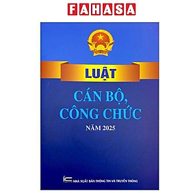 Luật Cán Bộ Công Chức Năm 2025