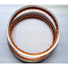 Vành nhôm Thái 2 màu dành cho xe máy bản 1.4 x 17 trước sau