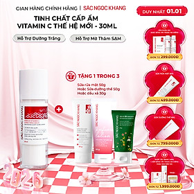 Tinh chất Serum C thế hệ mới Sắc Ngọc Khang 30ml giúp dưỡng trắng, mờ thâm nám, ngừa nếp nhăn