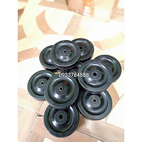 Mua bánh xe 100x32 cao su đặc hàng công ty GCT