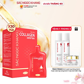 Nước uống Collagen Sắc Ngọc Khang hỗ trợ sáng da, tăng đàn hồi da, mịn màng và tươi tắn