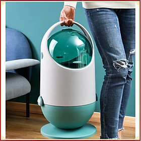 Thùng rác gia đình Không Gian Mở Space Capsule Shaped Trash Can Dung Tích 20L