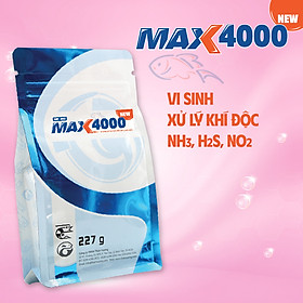 MAX 4000 New - Vi sinh xử lý khí độc NH3, H2S, NO2