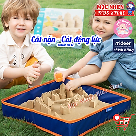 Đồ Chơi Cát Ma Thuật Mideer Magic Sand Play Set Dành Cho Bé 3 Tuổi, Đồ Chơi Cảm Giác Cho Bé - Nguyên bộ cát ma thuật  khuôn