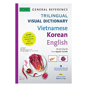 Hình ảnh PONS GENERAL REFERENCE – TRILINGUAL VISUAL DICTIONARY Vietnamese–Korean–English