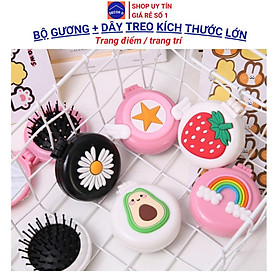 Mua Gương treo tường  gương tròn màu mạ vàng trang trí decor nhà cửa  nhà tắm  trang điểm cao cấp  sang trọng
