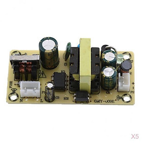 5Pcs Isolated Switching Power Supply Module Board 10W/2A/-DC 220V to 5V