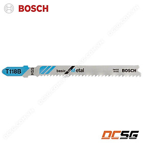 Lưỡi cưa lọng cắt kim loại T118B Bosch 2608631014 (01 lưỡi) | DCSG