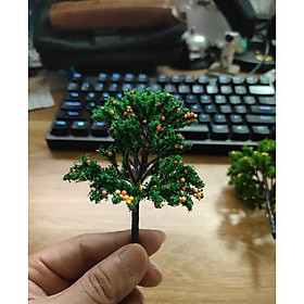 Mẫu mô hình cây ăn quả cao 11cm trang trí sa bàn, tiểu cảnh, terrarium, DIY