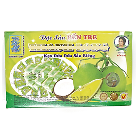 Kẹo dừa lá dứa sầu riêng hiệu Thanh Long-đặc sản Bến Tre