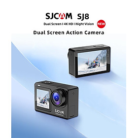 Camera hành động màn hình kép SJCAM SJ8 4K 30fps 20MP WiFi WiFi Tầm nhìn đêm 2,33 inch Máy ảnh thể thao Màn hình thể thao: Tiêu chuẩn