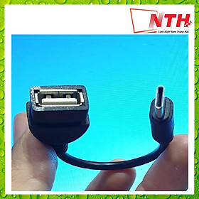 Mua Cáp OTG USB 3.1 - USB Type-c Cho Macbook - Type-c Sang USB âm ( 10cm )