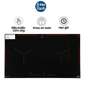 Bếp Từ Âm Electrolux EHI7260BB - 2 Vùng Nấu - Ngang 70cm - Hàng Chính Hãng