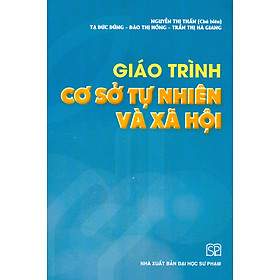 [Tải ebook] Giáo Trình Cơ Sở Tự Nhiên Và Xã Hội PDF