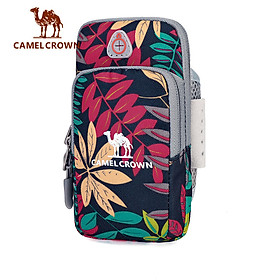 CAMEL CROWN Chạy túi xách tay điện thoại di động Bao tay điện thoại thể thao  - purple